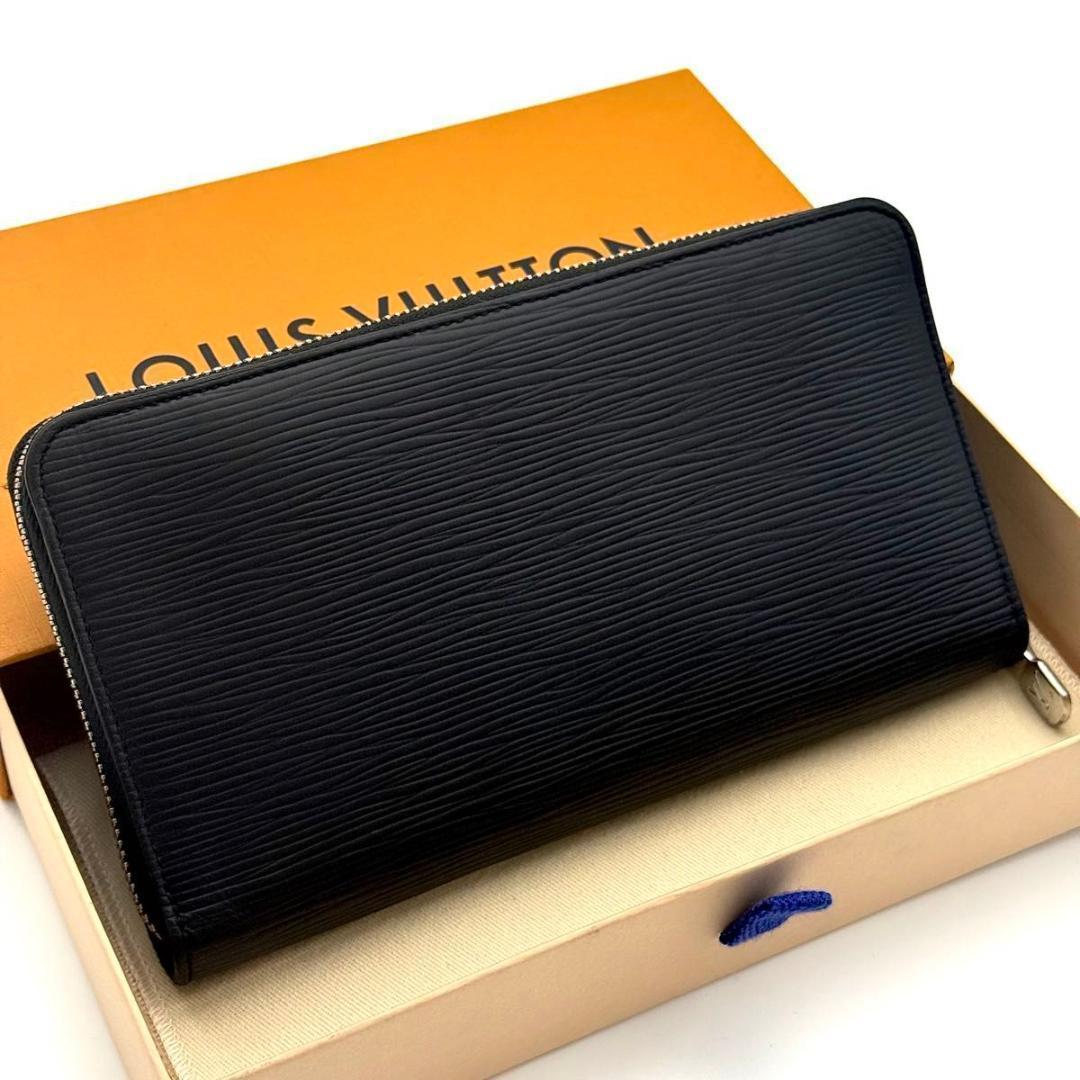 【未使用に近い】ルイヴィトン エピ ノワール ジッピーオーガナイザー 長財布