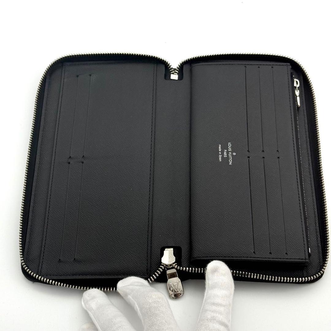 【未使用に近い】ルイヴィトン エピ ノワール ジッピーオーガナイザー 長財布