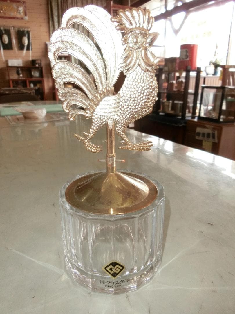 クリスタル 風見鶏