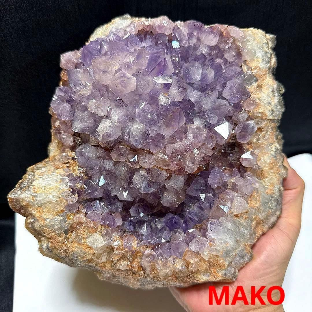 M1727☆アメジストクラスター3.2Kg☆天然石　原石☆N50413-B