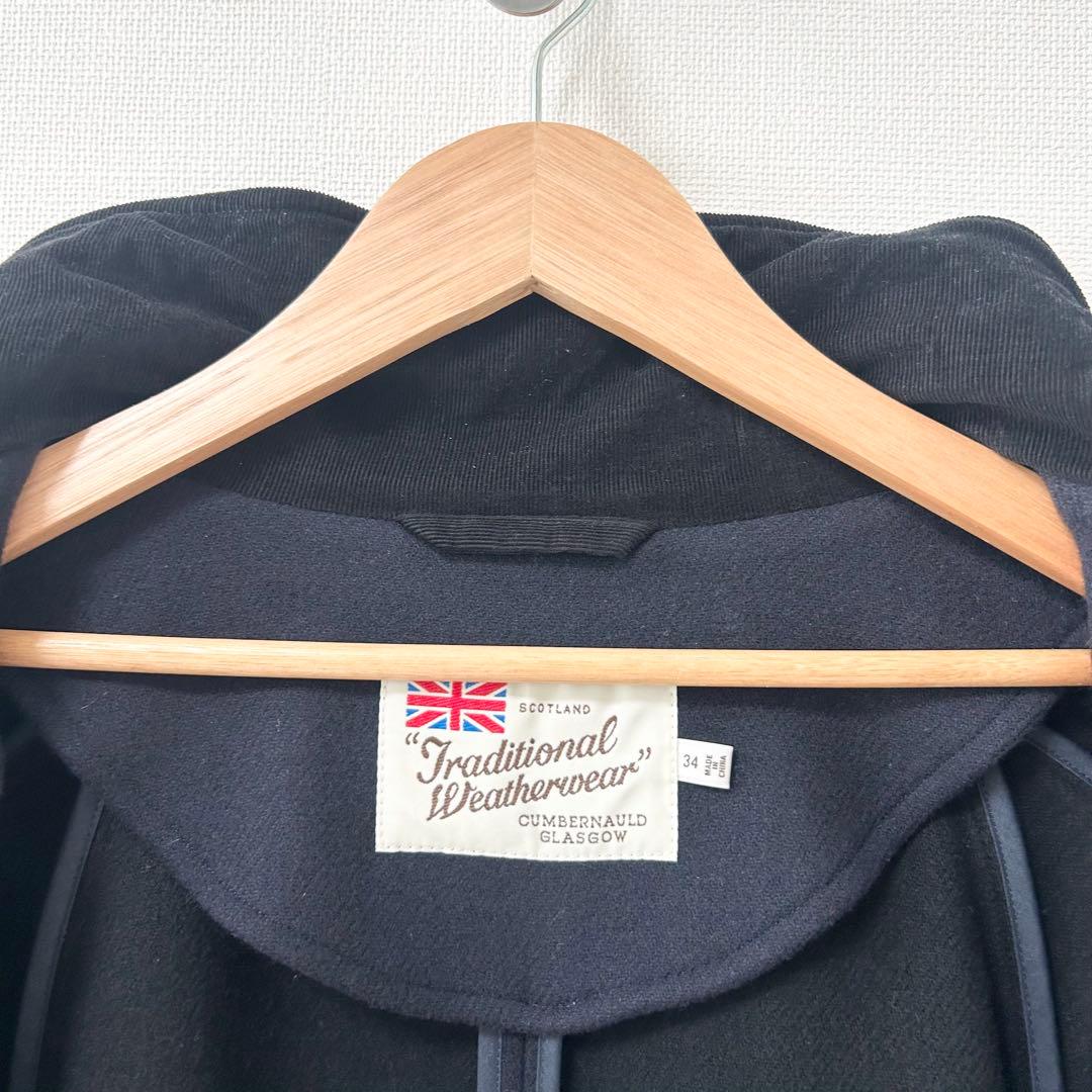 トラディショナルウェザーウェア　LOTHIAN ネイビー　34