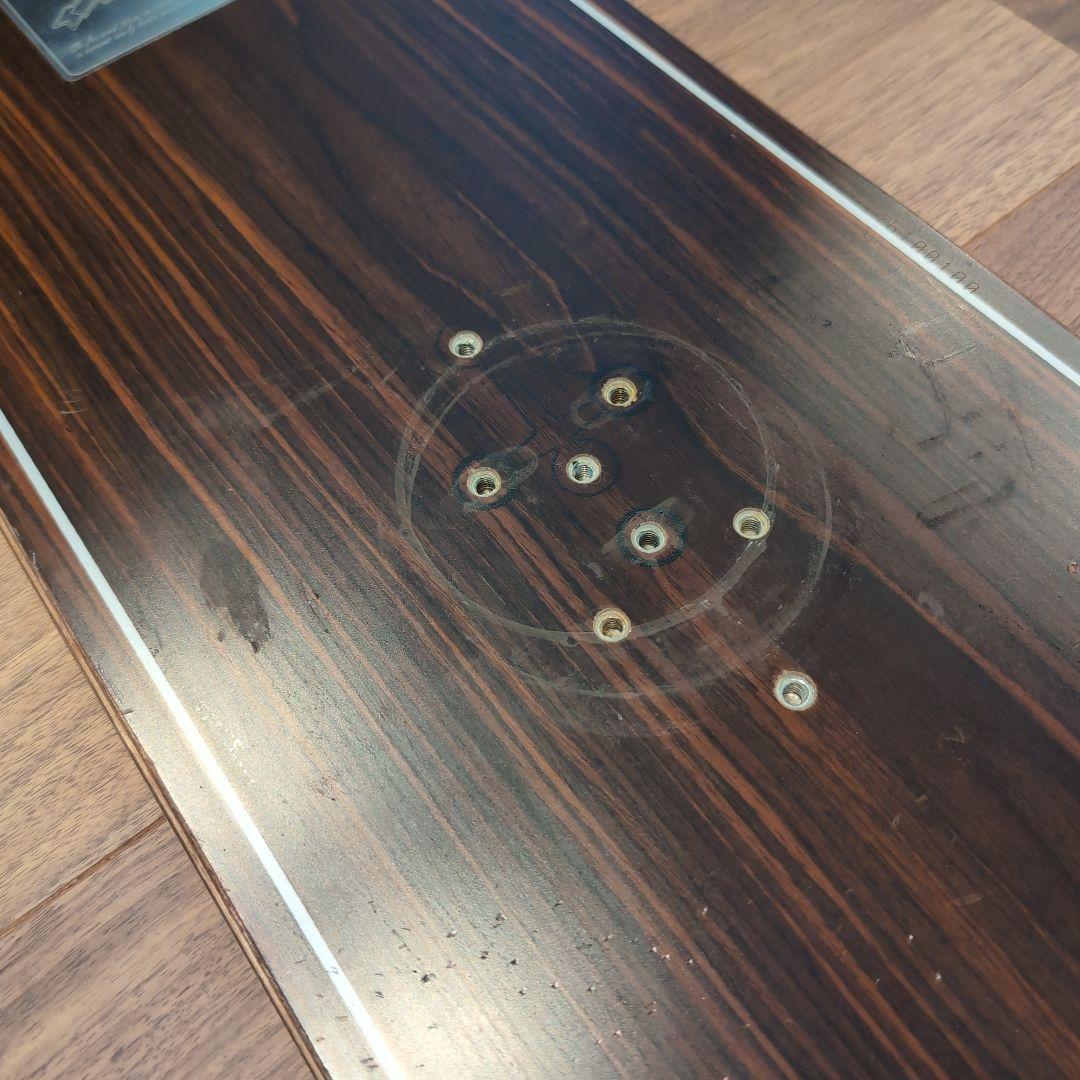 【希少】BURTON idiom スノーボード 156cm 木製 ビンディング付