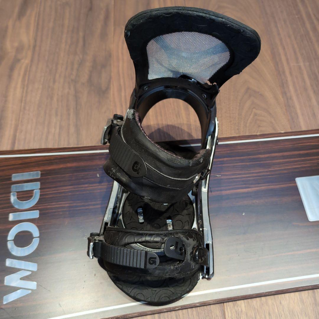 【希少】BURTON idiom スノーボード 156cm 木製 ビンディング付