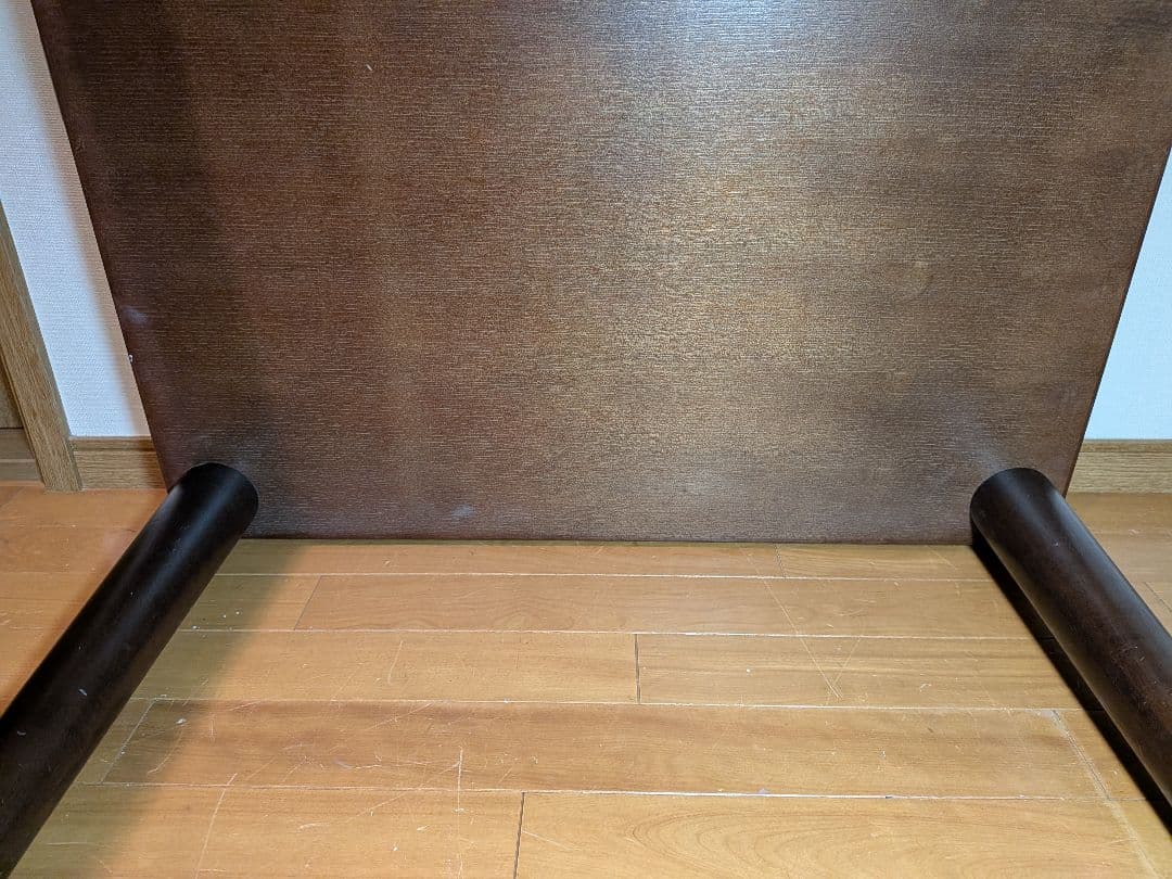 ■送料込■カリモク60+ ダイニングテーブル800 木製家具食卓デスク ブラウン