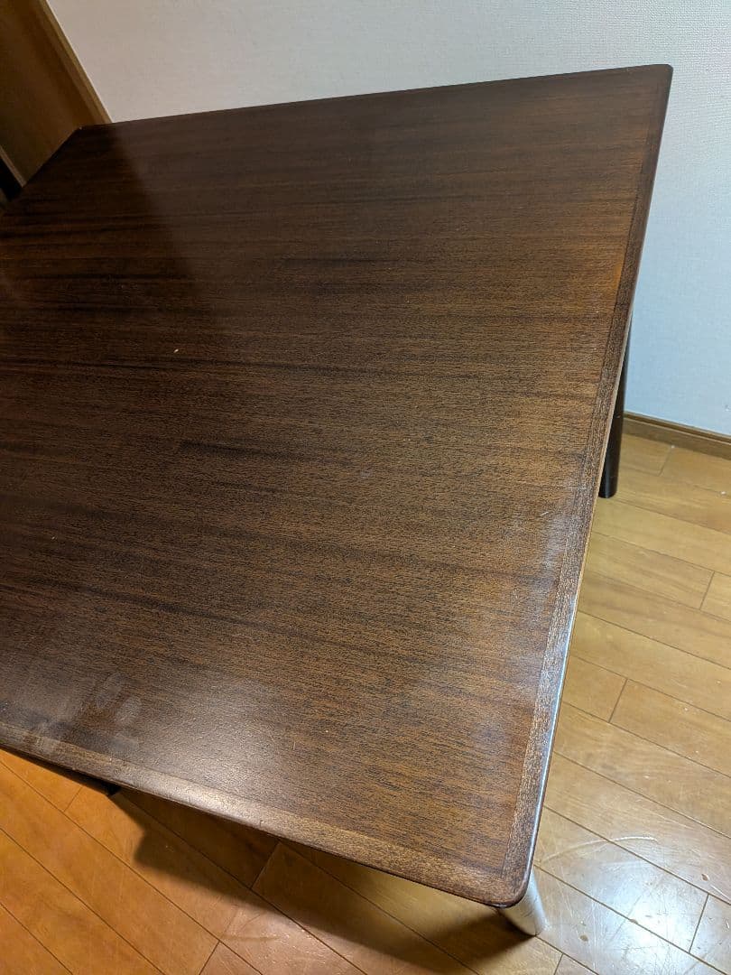 ■送料込■カリモク60+ ダイニングテーブル800 木製家具食卓デスク ブラウン