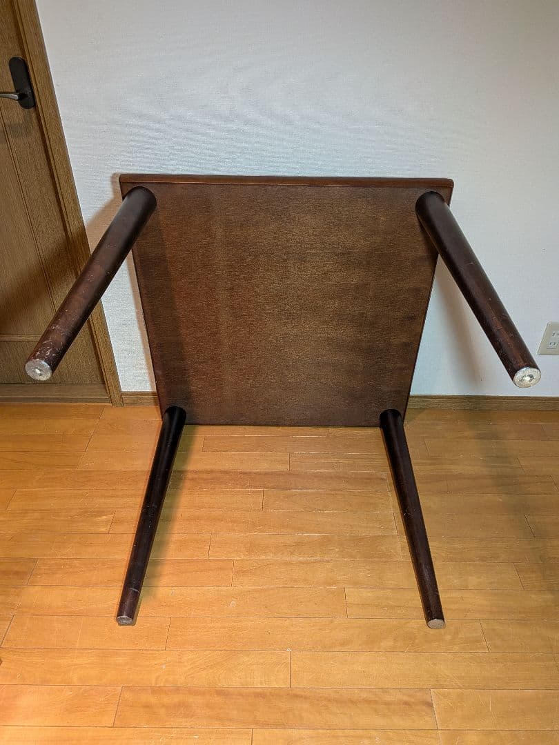 ■送料込■カリモク60+ ダイニングテーブル800 木製家具食卓デスク ブラウン