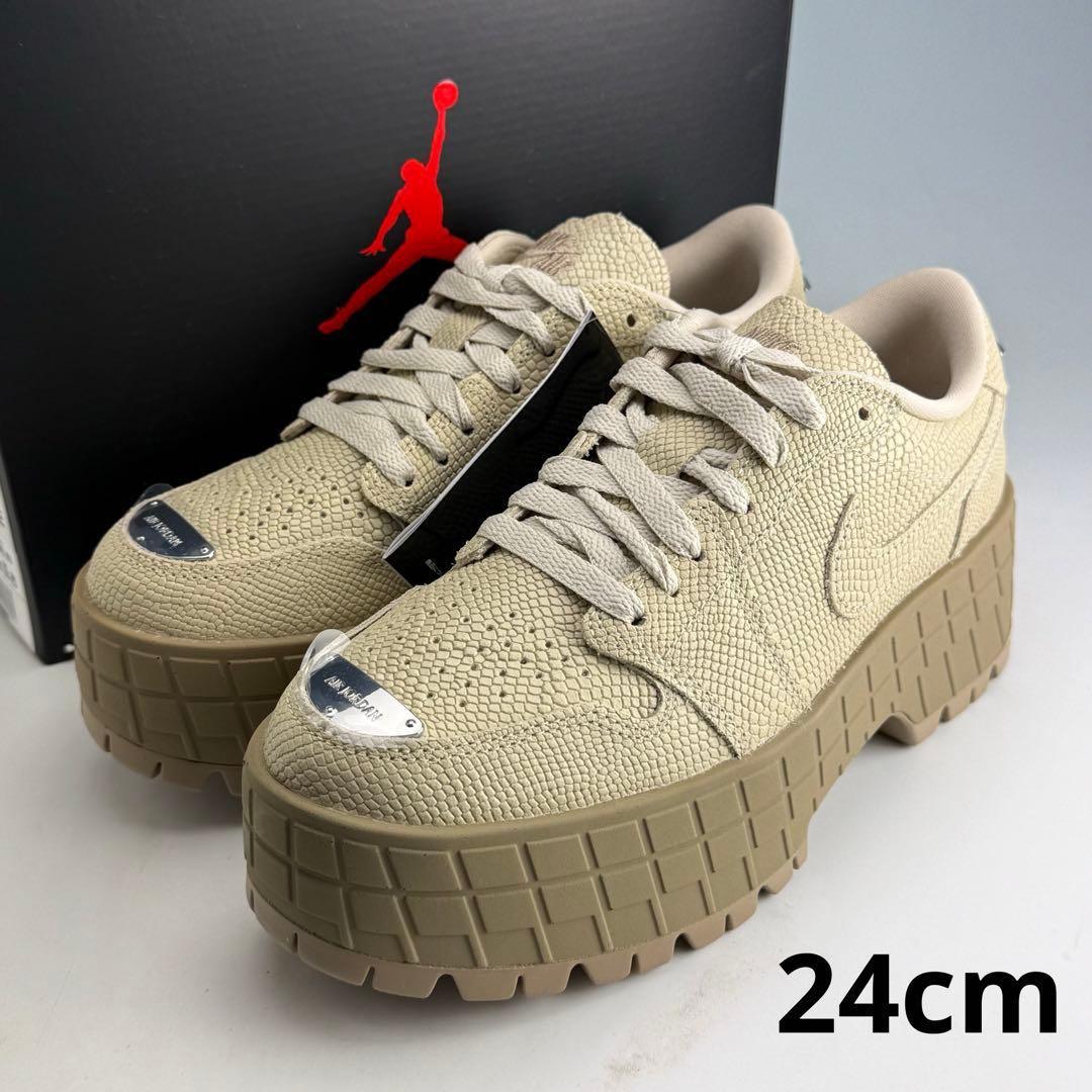 24cm ナイキ ウィメンズ エアジョーダン1 ブルックリン ロー ラタン