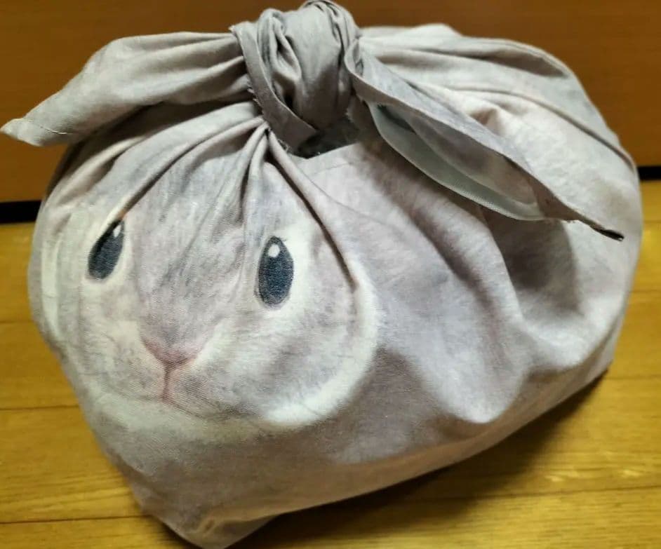 フェリシモ★うさぎを飼っている気分の収納ケース★チンチラウサギ