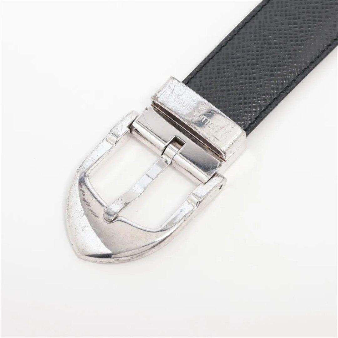 ルイヴィトン サンチュール クラシック レザー ベルト M6843 ブラック