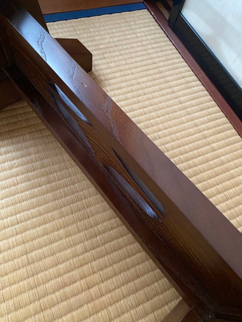 銅鑼枠　ドラワク　桑　釘付