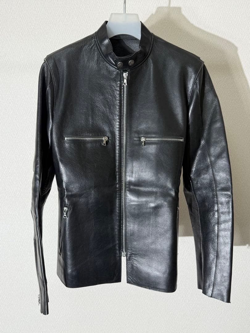 APE アベイシングエイプ レザーライダースジャケット