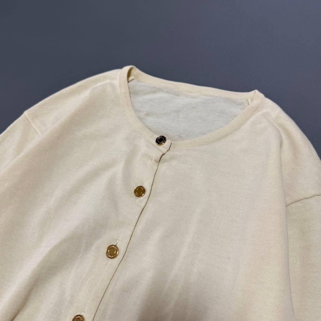 美品✨ MUSE ドゥーズィエムクラス カーディガン 金ボタン クルーネック