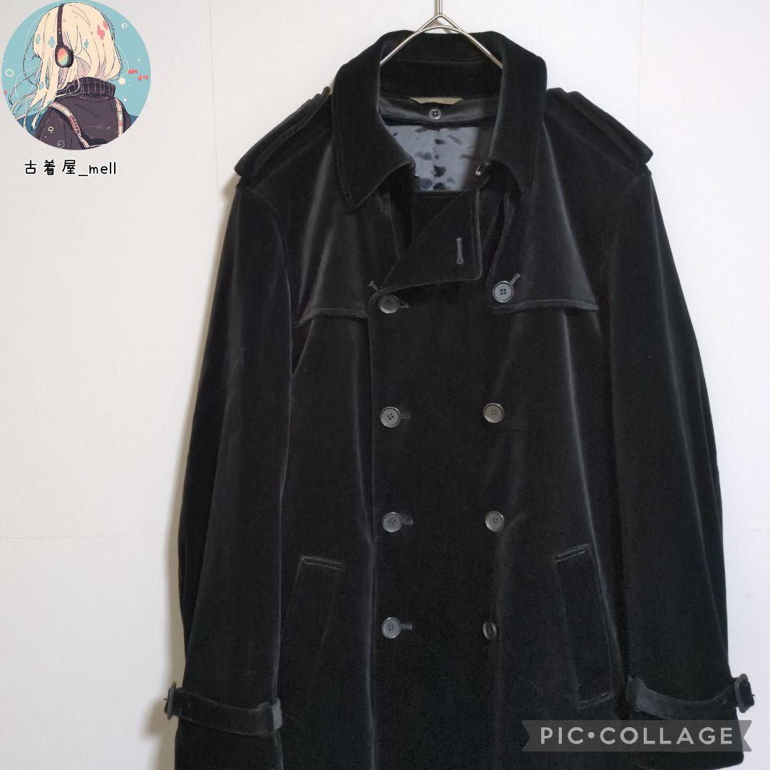 美品　ヨウジヤマモト　トレンチコート　ベロア　2WAY　キルティング　A.A.R
