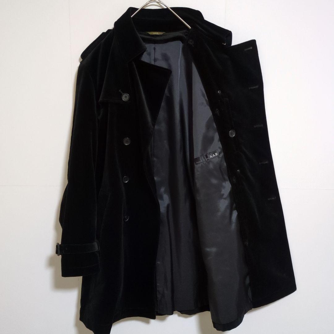 美品　ヨウジヤマモト　トレンチコート　ベロア　2WAY　キルティング　A.A.R