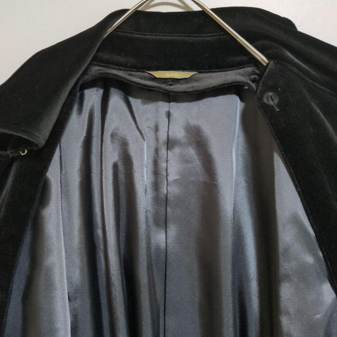 美品　ヨウジヤマモト　トレンチコート　ベロア　2WAY　キルティング　A.A.R
