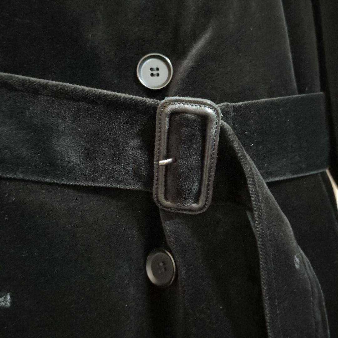 美品　ヨウジヤマモト　トレンチコート　ベロア　2WAY　キルティング　A.A.R