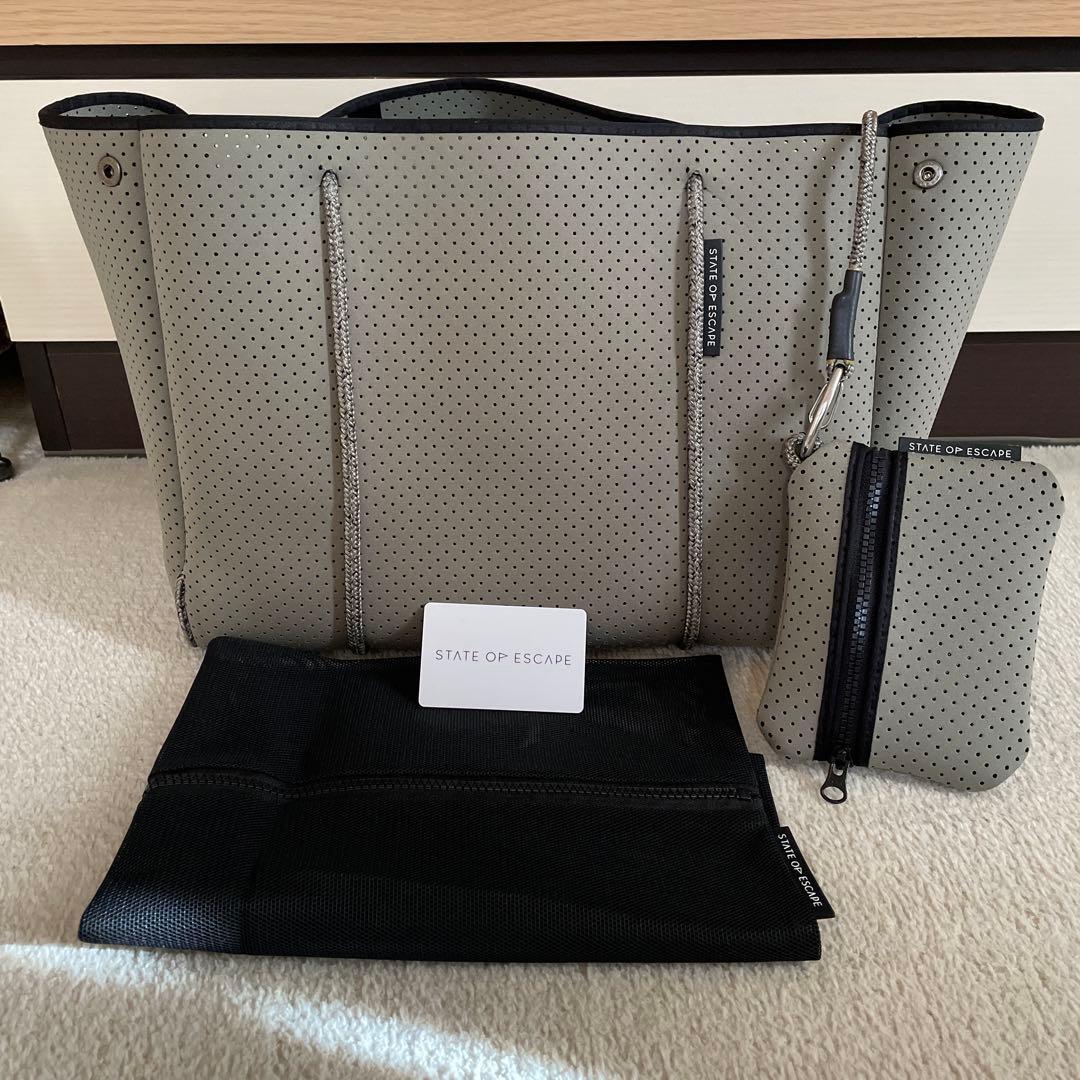 ✨美品✨STATE OP ESCAPE✨パンチングネオプレントートバック　大容量