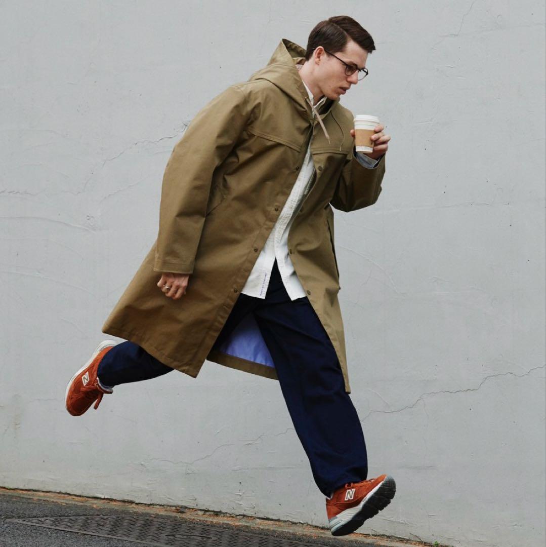 ナナミカ Shell Coat & Liberty organics Tシャツ