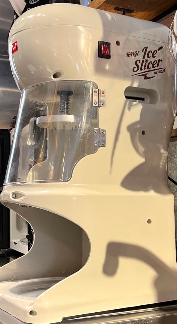 中古品　電動　かき氷機　業務用
