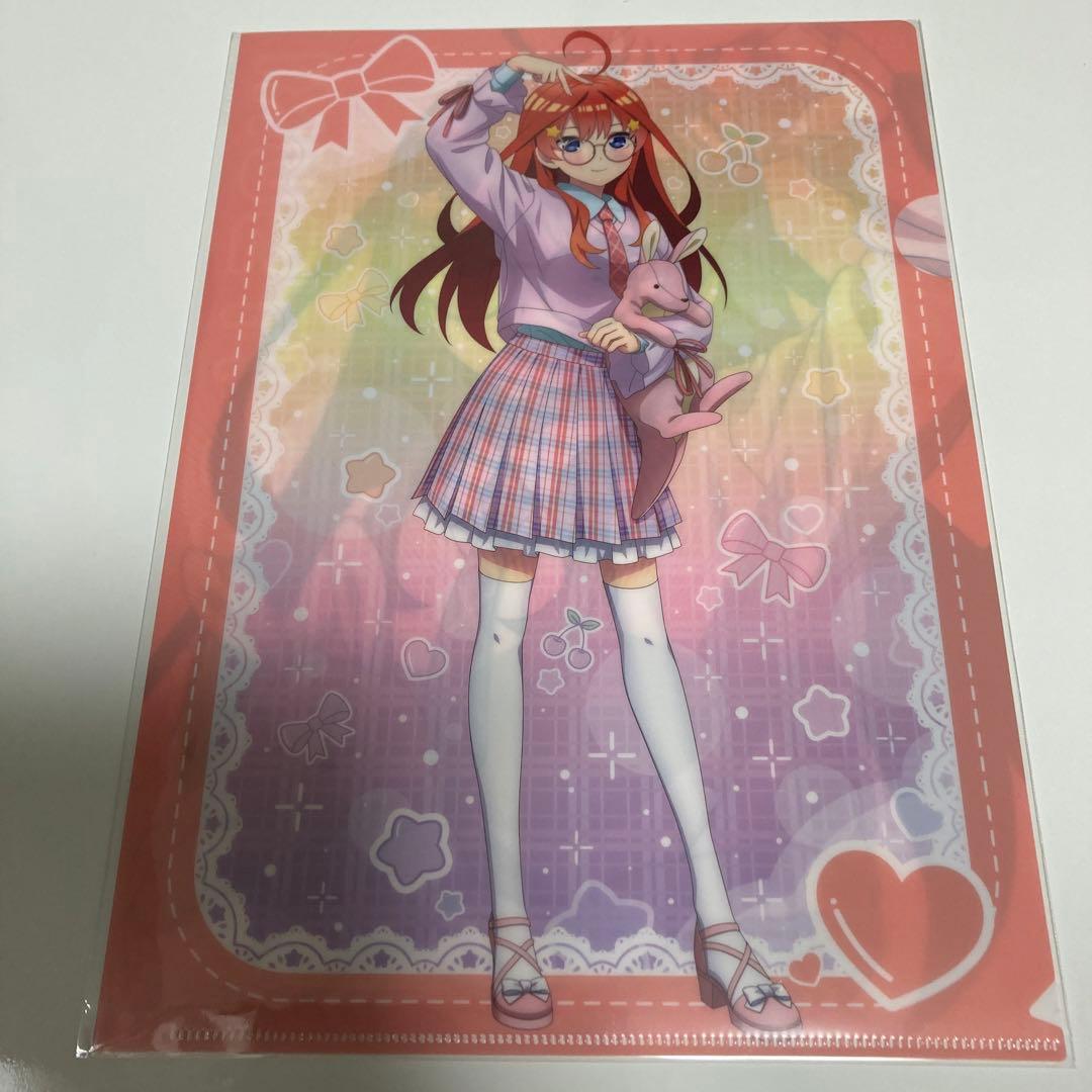 【も か】五等分の花嫁クリアファイルstrawberry style 集合