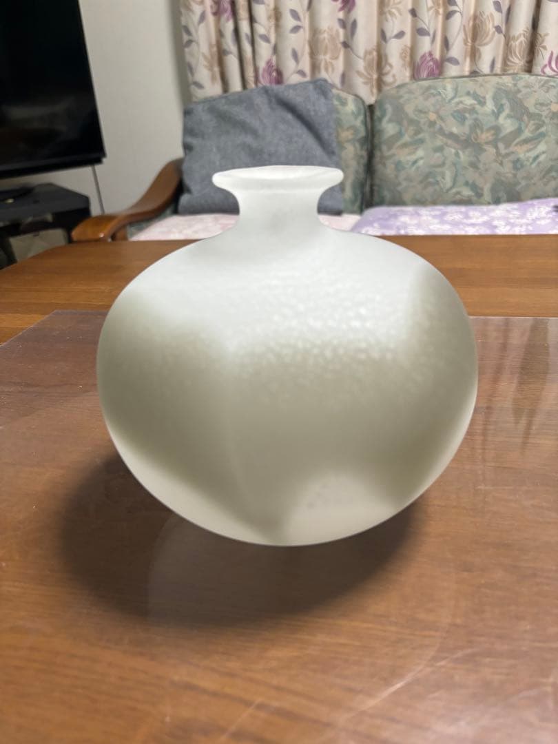 【値下げ！！】北一硝子 花瓶 未使用