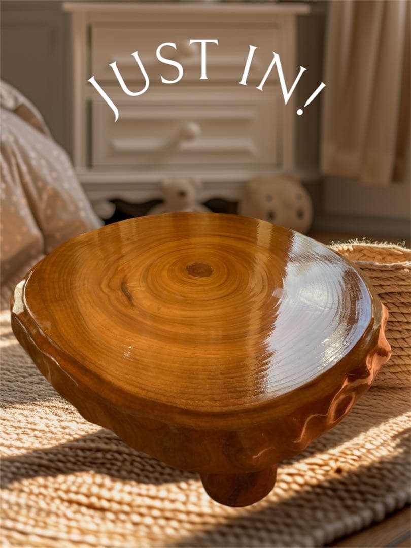 木製 天然木 欅材 一枚板 脚付き座卓 センターテーブル 家具　ちゃぶ台