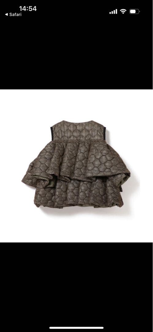 ジャケット・アウター BEAMSBOY maturely MUSE2way quilt vest