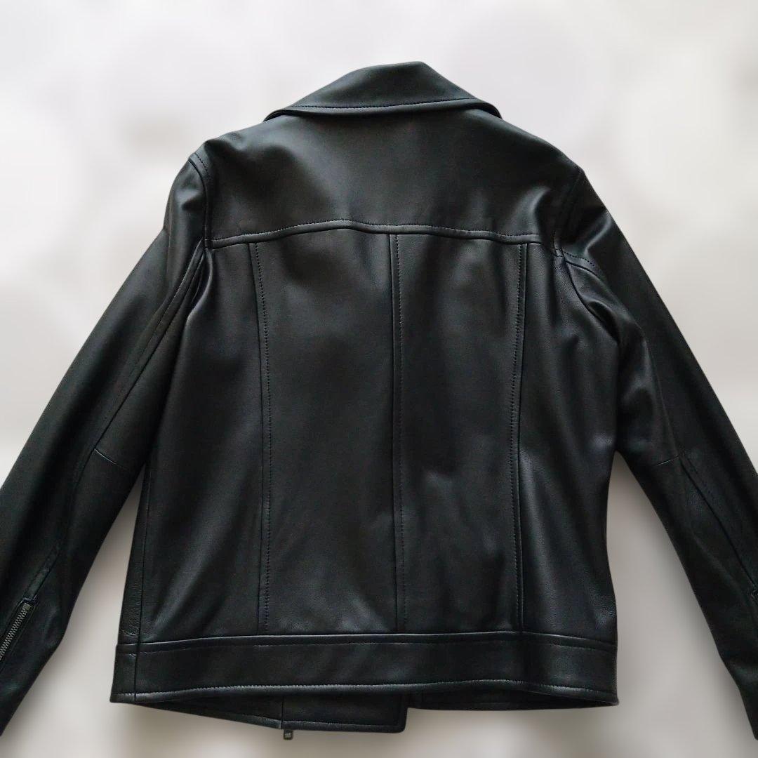 ⭐️極美品 23区 ラムレザーライダースジャケット 38 ほぼ未使用⭐️