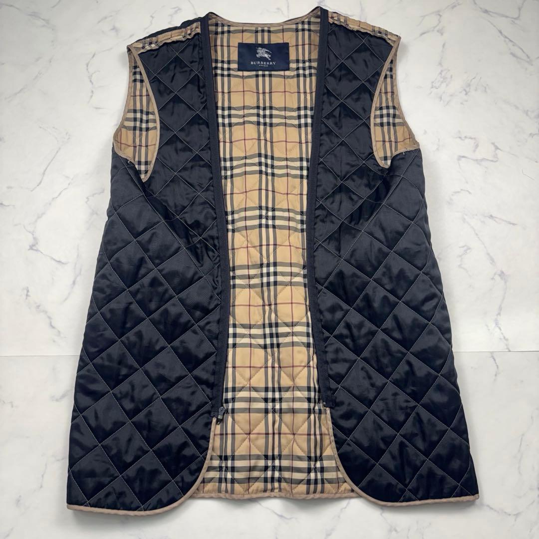 【逸品】バーバリーロンドン　スエード　ジャケット　　ブルゾン　ライナー付　大きい