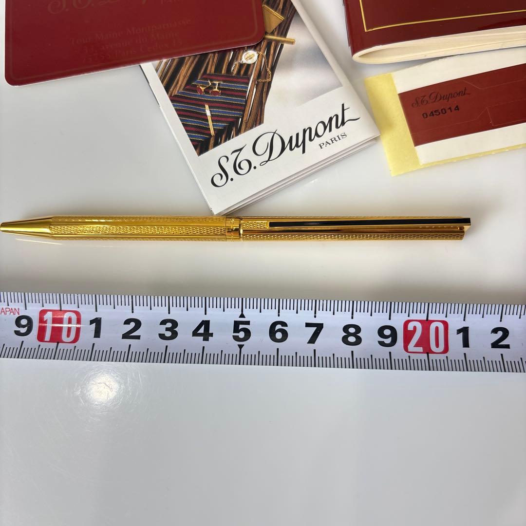 匿名　スピード発送　 S.T. Dupont ゴールドボールペン本体未使用に近い