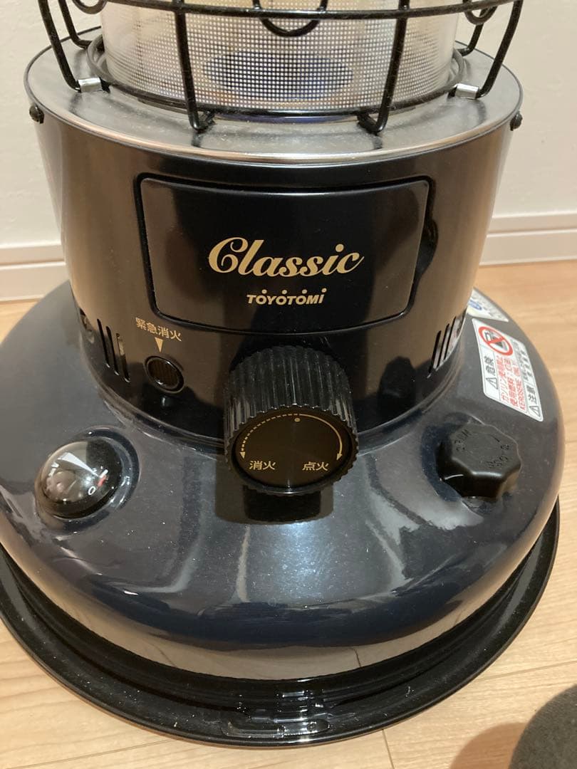 【美品】TOYOTOMI classic 石油ストーブ CL-250 2022年