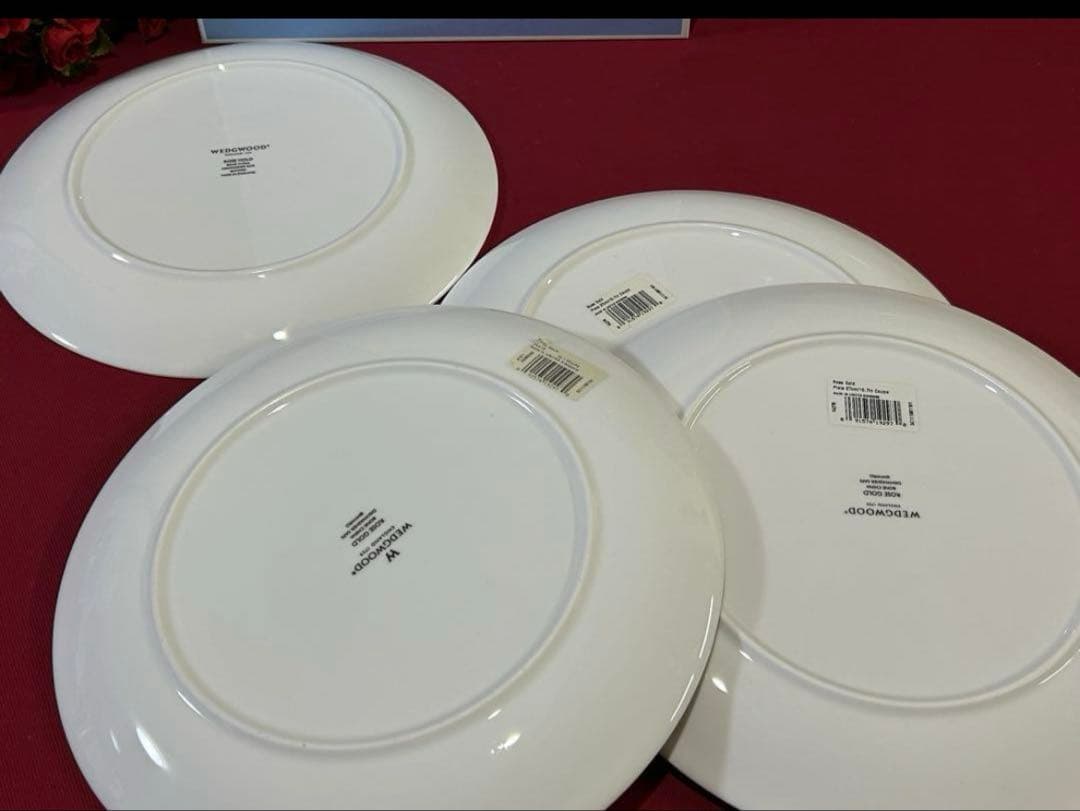 ウェッジウッド　ローズゴールド　ディナープレート　大皿　未使用