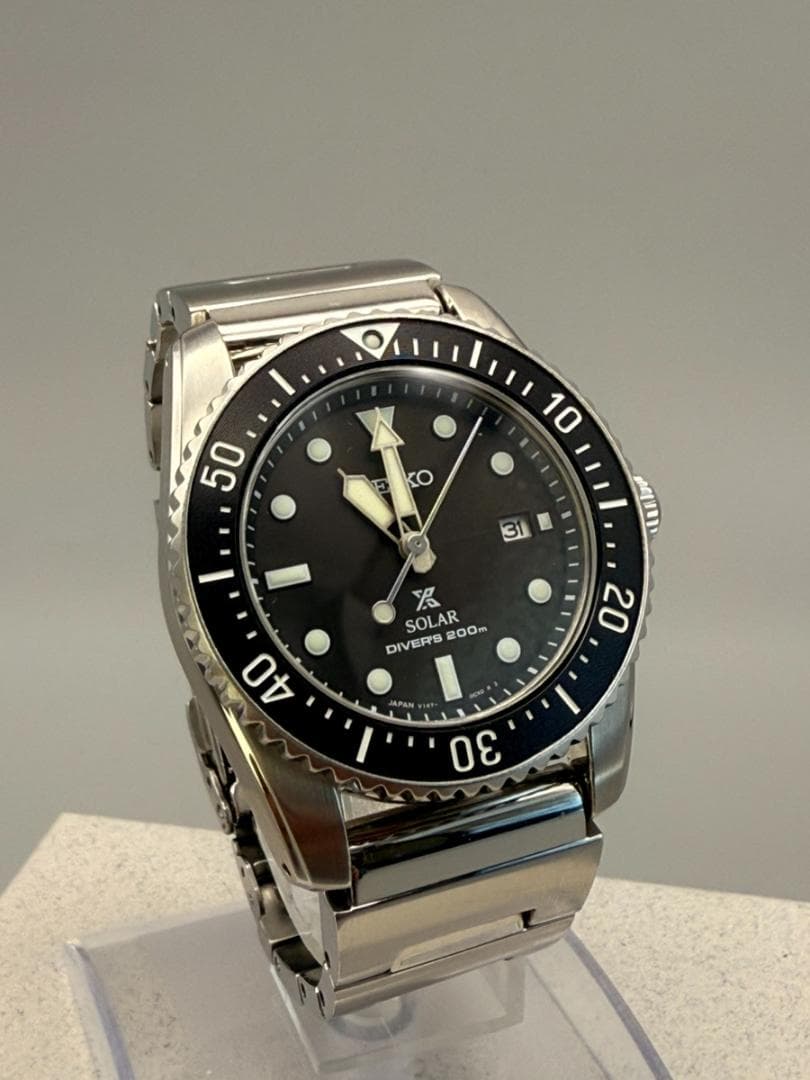 極美品 SEIKO プロスペックス ソーラー ダイバーズ SBDN075