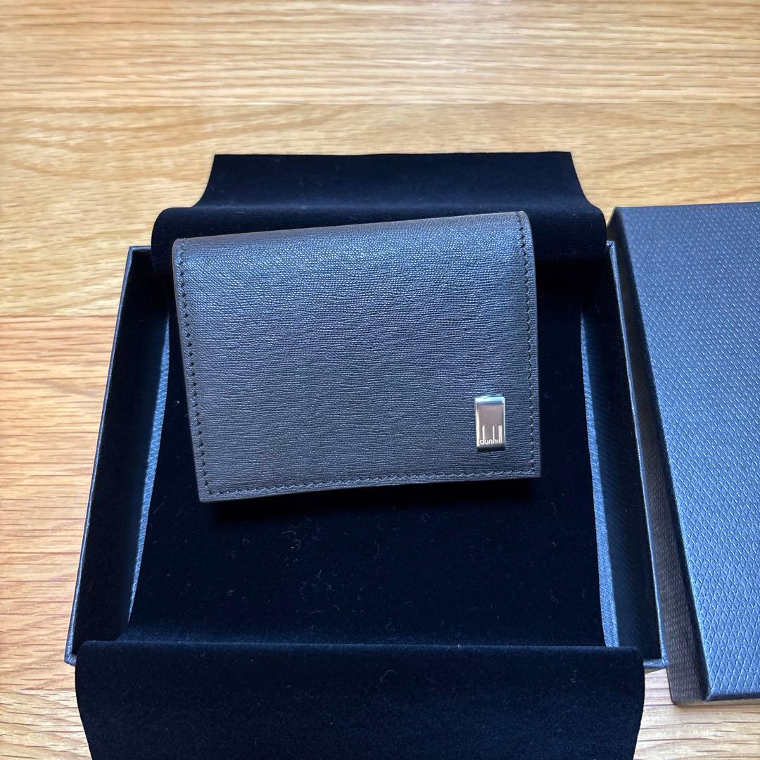 ダンヒル メンズ 小銭入れ サイドカー レザー ダークブラウン FP8000E