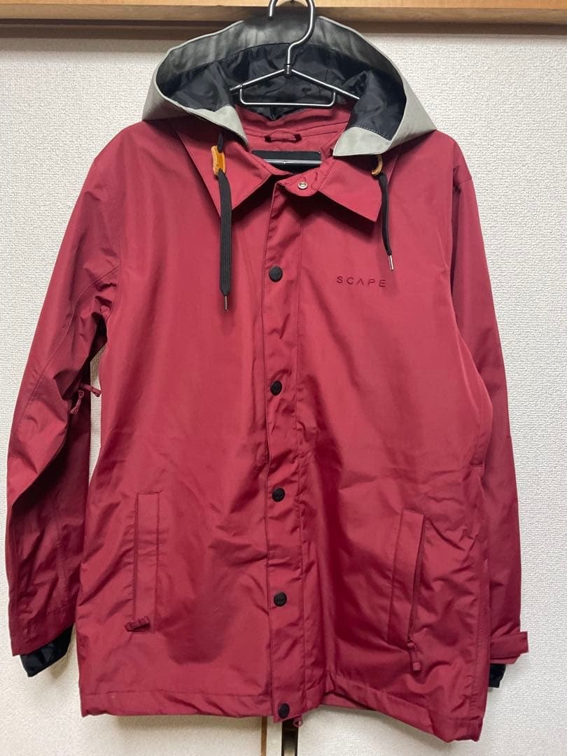 SCAPE×Mark Gonzalesコラボ　スノボウエア　セットアップ