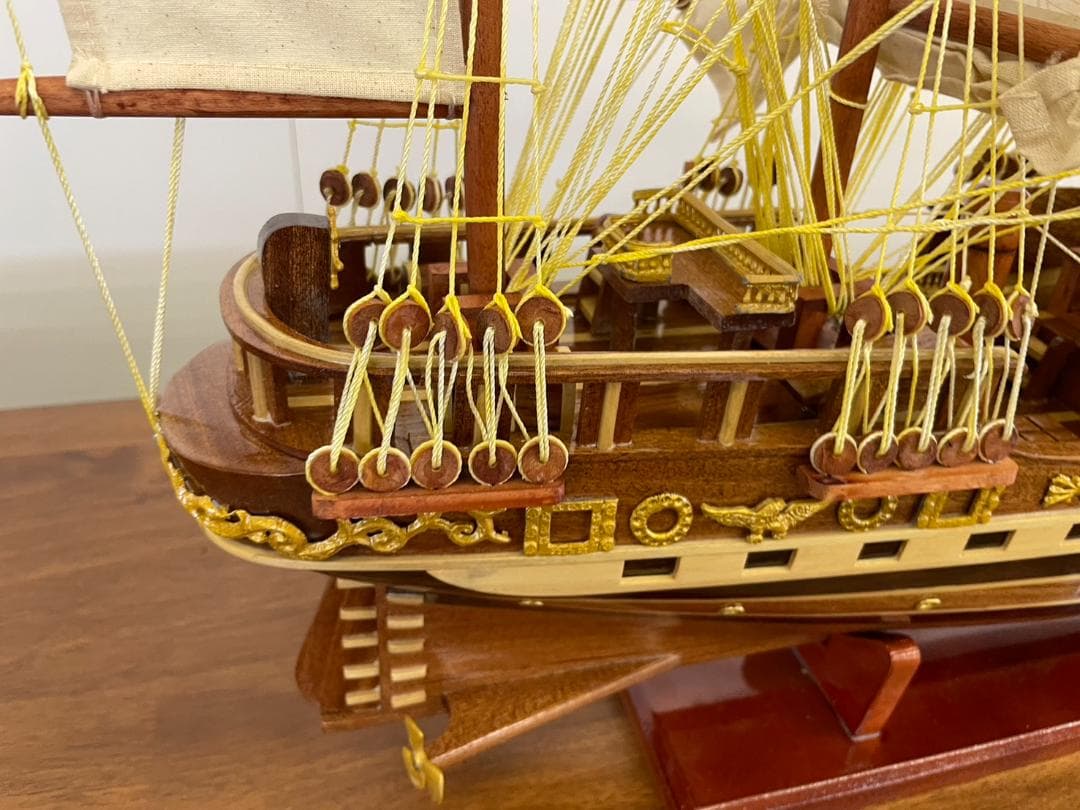帆船模型　FRANCEⅡ　限定モデル　船　モデルシップ　職人手作り　舟　軍艦
