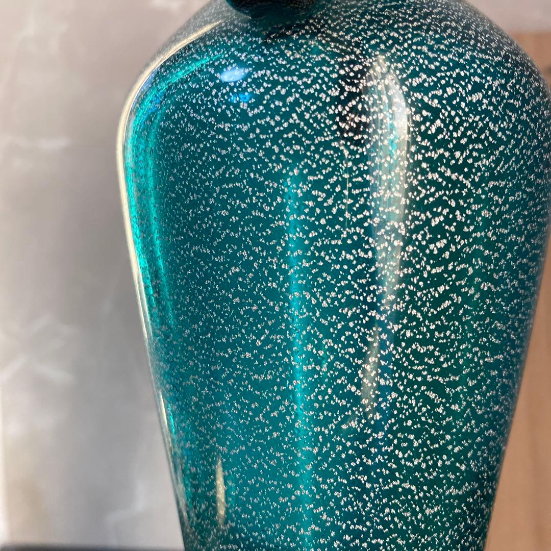 岩田久利　作「清雅」共箱　花瓶　フラワーベース