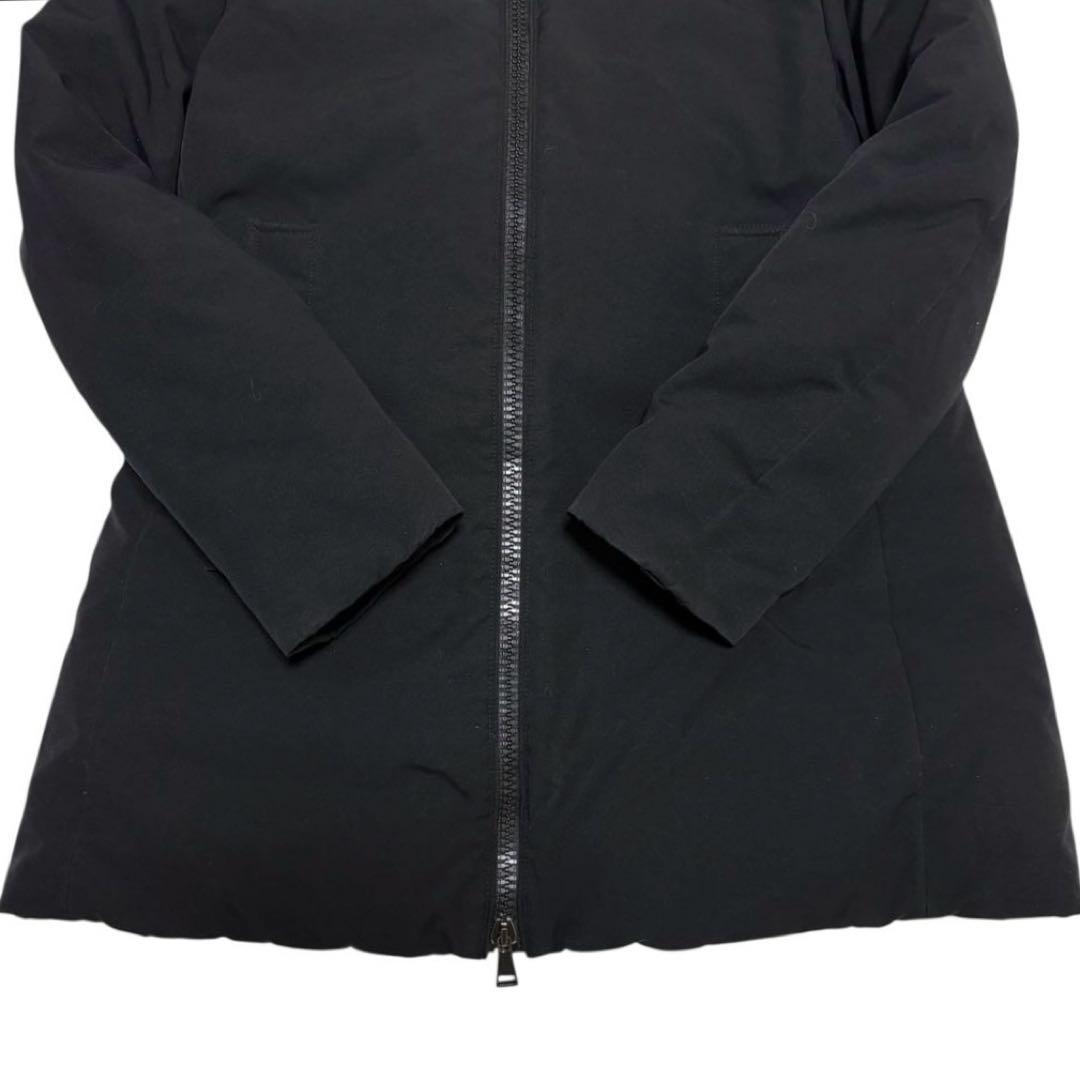 【極美品】モンクレール　ブラベット　フォックスファーダウン　ブラック　0