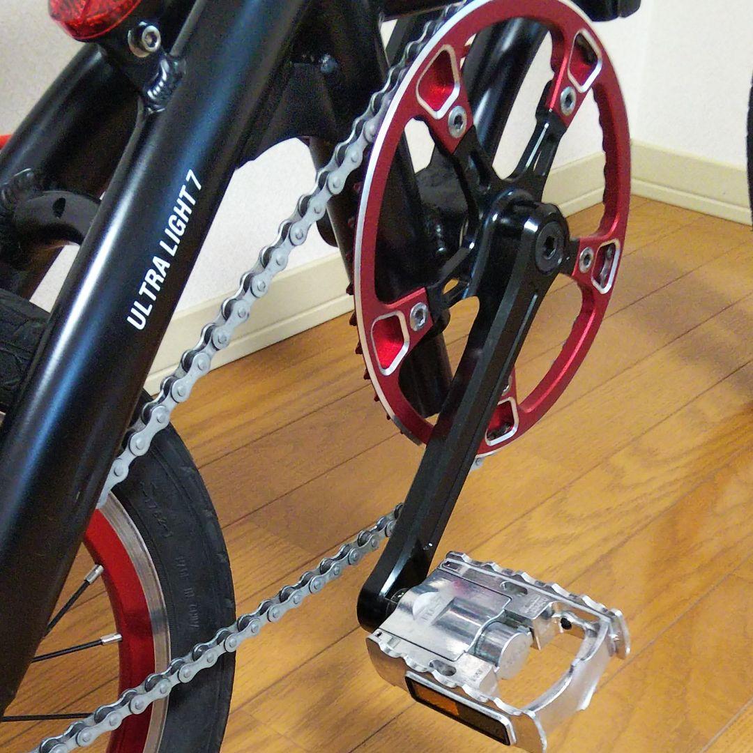 ルノー　ウルトラライト7 ブラック　14インチ　7.4kg 輪行バッグ付き