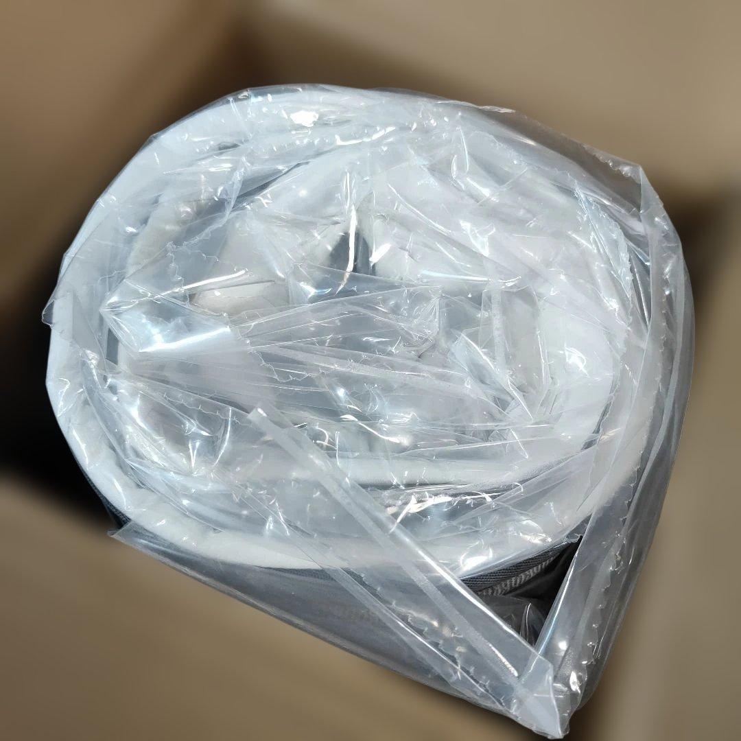 マットレスシングル 幅97cm 厚さ20cm 硬め 高反発　ノンスプリング　白