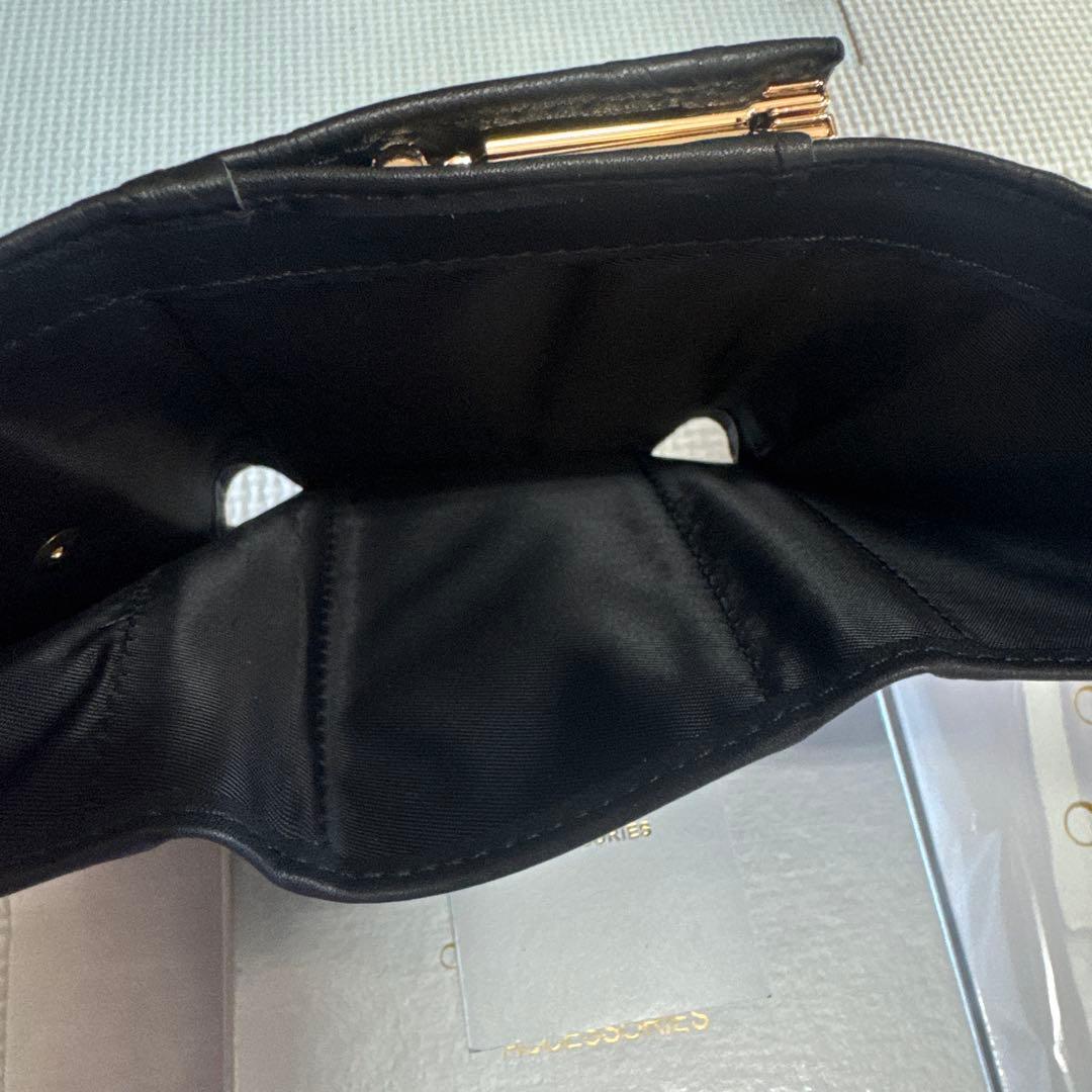 ヴィヴィアン・ウエストウッド　三つ折り財布 ブラック