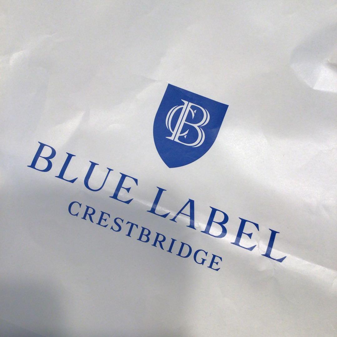 美品❤️ブルーレーベルクレストブリッジ　メルトンダッフルロングコート未使用タグ付