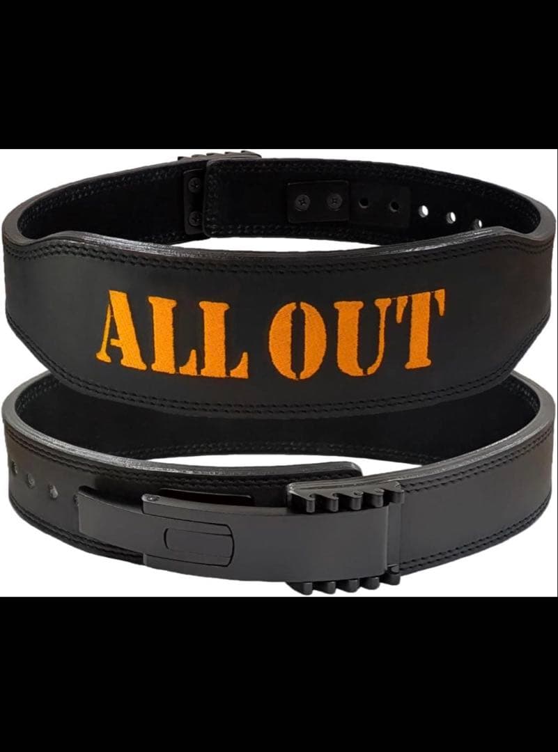 ALLOUT PRO監修 レバーアクションベルト トレーニングベルト Lサイズ