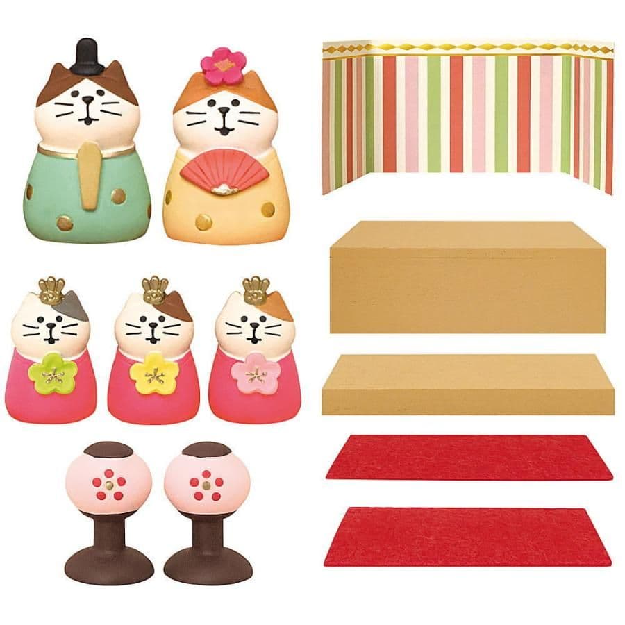 レア　コンコンブル　ひな祭り　猫