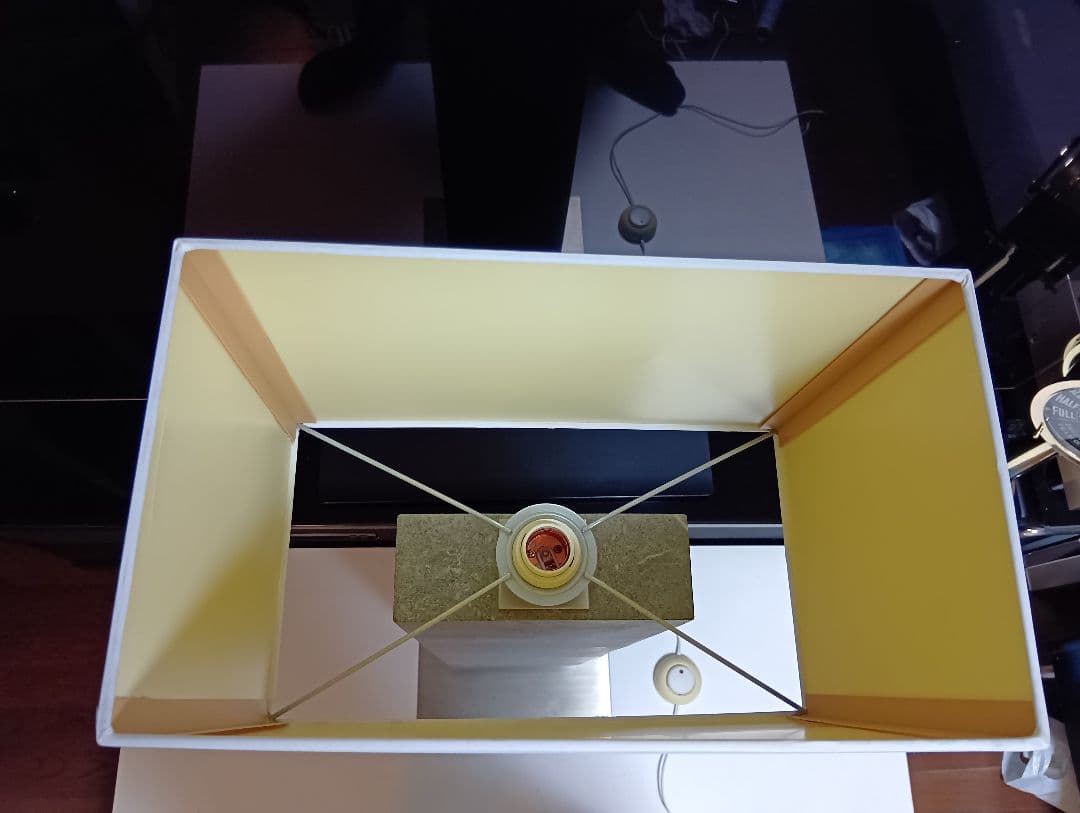 廃盤　稀少　フクラ　HUKLA　ブロック　ストーン　フロアスタンド　ランプ