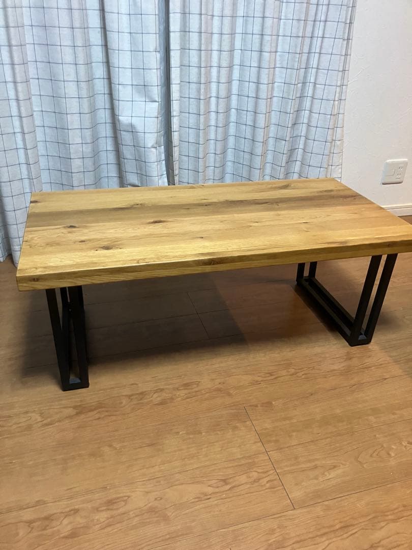 SALE 良品　オーク材無垢　センターテーブル　USED品