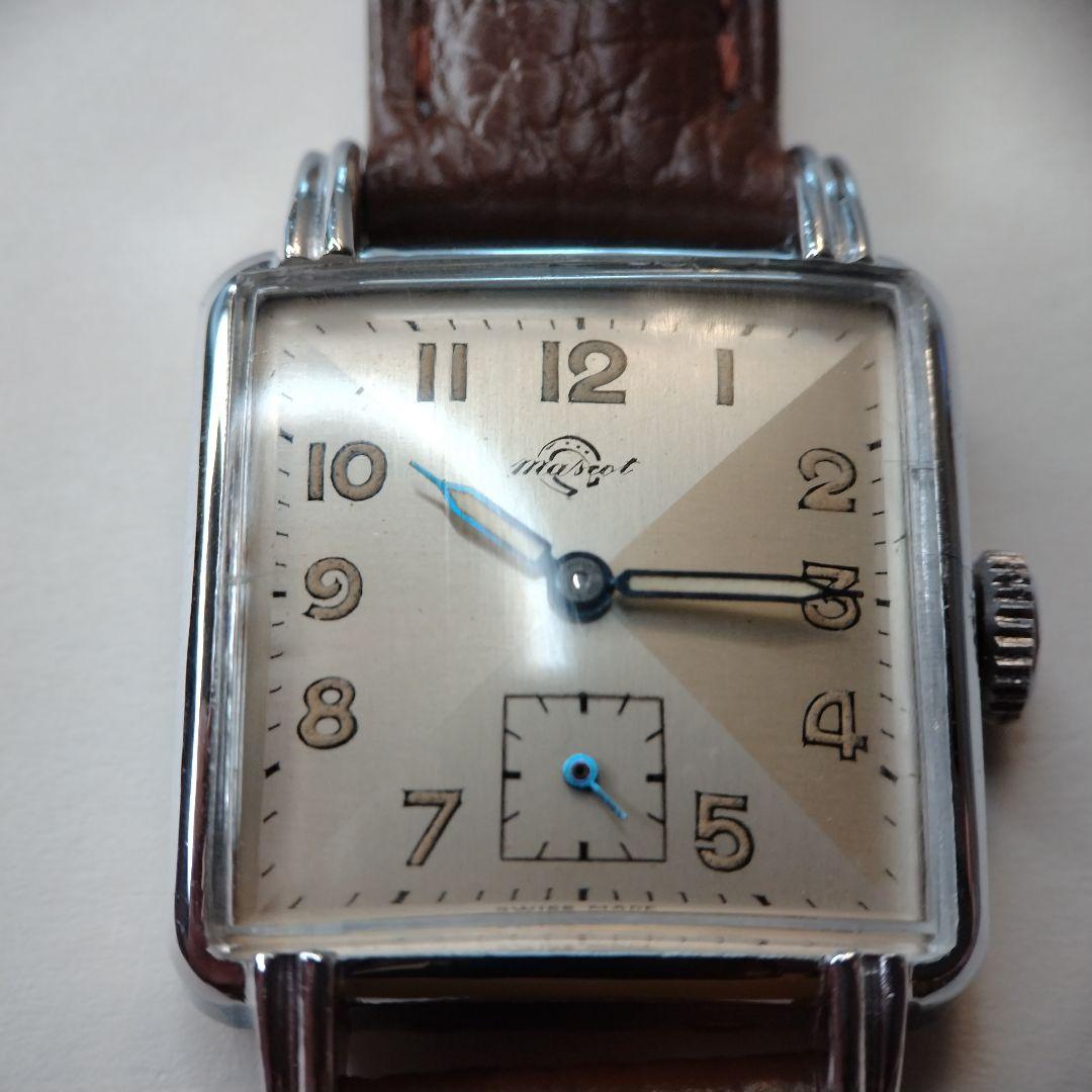 【1950s】MASCOT スモセコ OH済 ヴィンテージ腕時計
