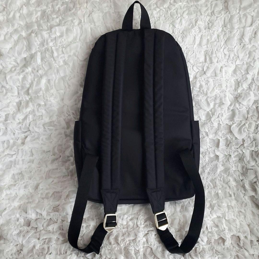 MARY QUANT マリークワント ナイロン リュック デイジー ブラック 黒