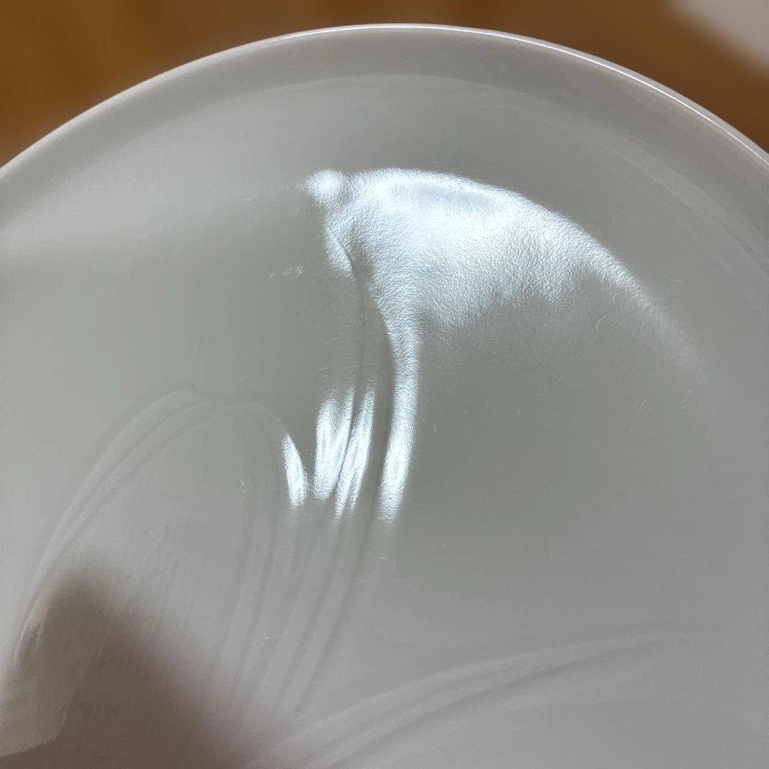 専用！　　【箱なし】人間国宝　井上萬二　白磁　皿　稲穂柄　有田焼　2枚まとめ売り