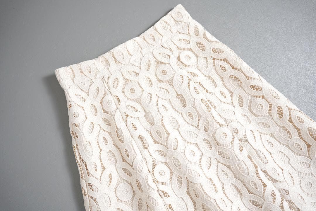 897t*美品 ルルウィルビー サークルレーススカート